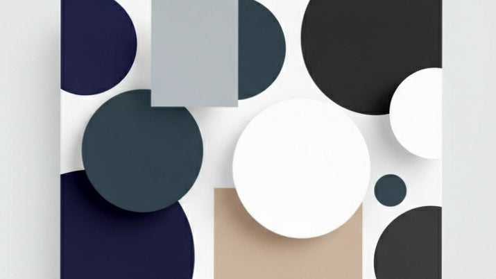 A modern neutral color palette featuring three complementary tones, designed for minimalist and versatile fashion styling.