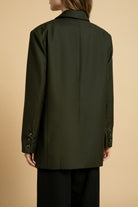 Lonoco | Petra Oversized Blazer in Dark Green